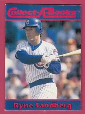 1990 Collect A Books -- Ryne Sandberg -- Cubs -- Box 732