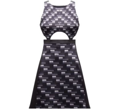 NWT Fantasma by McQ Carbon Dress XS