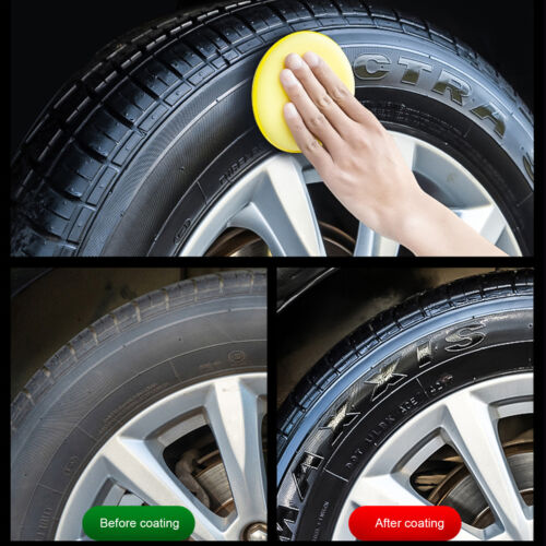 Car Tire Maintenance Paste Tire Shine Wax Polishing Tires Cleaning Coating Paste - Picture 4 of 12