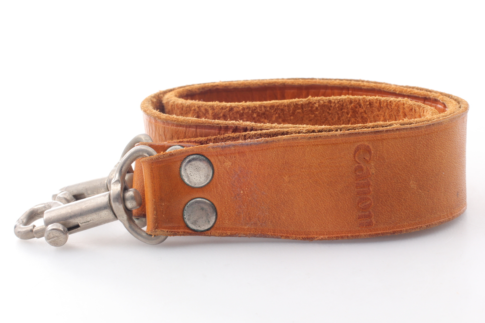 [Near MINT] Canon Leather Camera Strap CANON'S PERSONAL EQUIPMENT From JAPAN