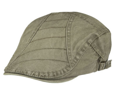 Cool4 DENIM JEANS STRUKTUR FLATCAP BEIGE Schiebermütze Mütze Cap SFC66