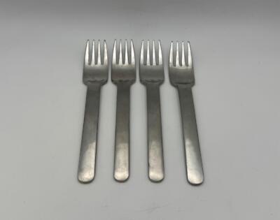 Set of 4 Splendide 18/8 Stainless Steel BLIZZARD Salad Forks