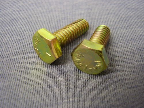Ford Essex V6 High Tensile ZINC & COLOUR Plated HEX Head Sump Bolt & Washer Kit - Picture 5 of 6