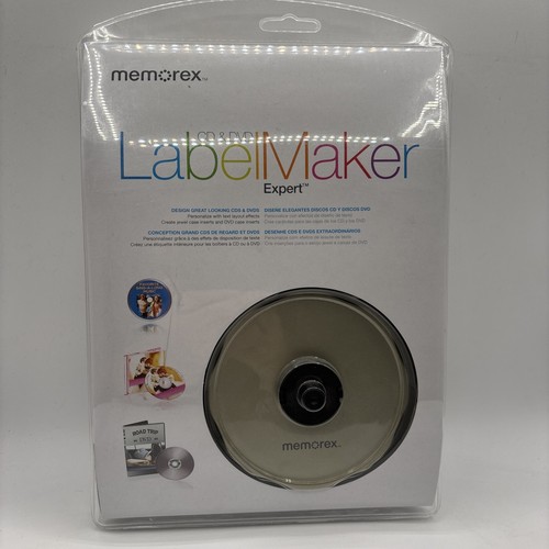 Memorex Label Maker Expert Kit Software 138 Labels Brand New Sealed ...