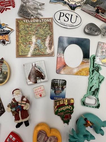 Vintage Travel Religion Retro Refrigerator Magnet Lot 30 Mixed Kitchen Kokopelli - Picture 7 of 9