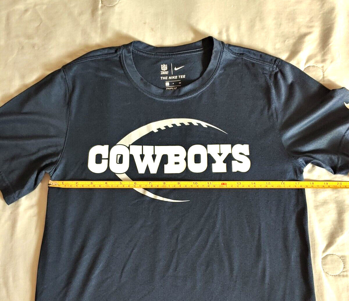 Nike Dallas Cowboys NFL Men's Shirt Legend Icon Dri-Fit Performance Small Used thumbnail 4
