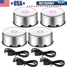 360° Electric Motorized Rotating Display Stand Jewelry Photography Show Holder