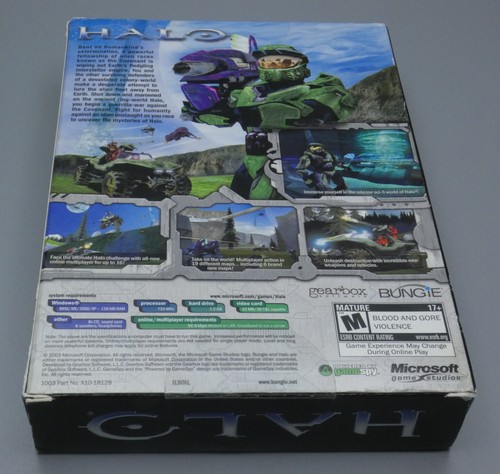 Juego de PC HALO: Combat Evolved nuevo/sellado en caja estándar aceptable - Imagen 2 de 11