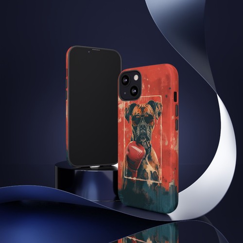 Boxer Dog Boxing Gloves - Phone Ink Cover Case for iPhone, Galaxy, Pixel - 第 91/281 張圖片