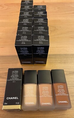 CHANEL ULTRA LE TEINT FLAWLESS FINISH FOUNDATION 1oz PICK YOUR