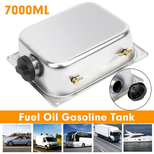 7L Stainless-Steel Gasoline Petrol Fuel Tank Can for Webasto Eberspacher Heater - Picture 2 of 11