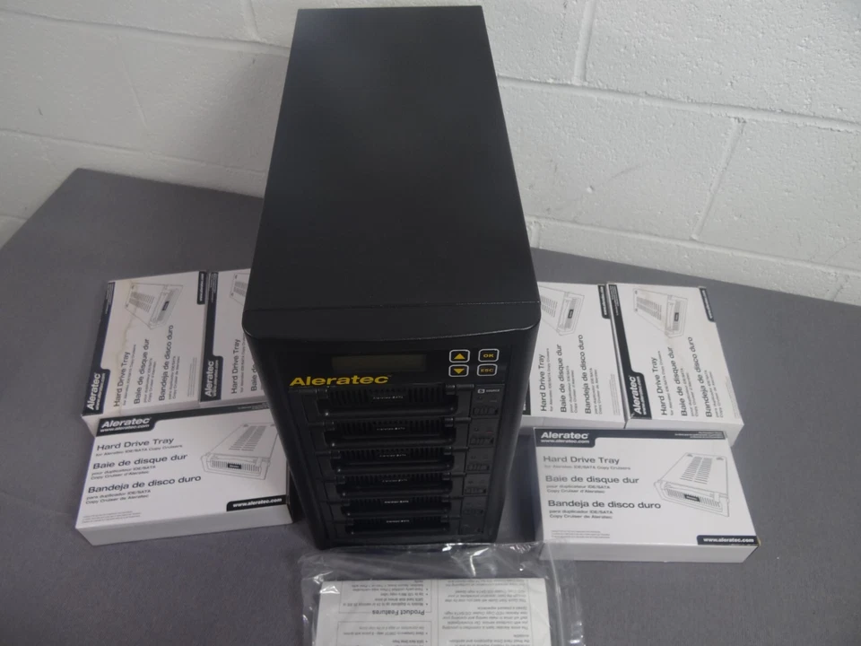 Aleratec 1:5 HDD Copy Cruiser IDE/SATA duplicador e diagnóstico de alta velocidade - Imagem 3 de 4