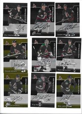 2001-02 BAP Signature Series Autos PHOENIX COYOTES - Doan #47, Burke #22 more