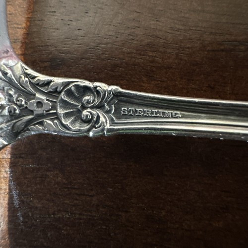 Gorham Sterling 1898 Old Baronial Food Pusher Historic Look - Picture 9 of 15