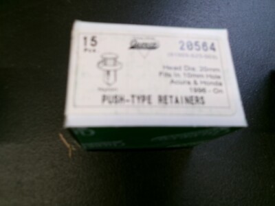 LOT OF 15 AU-VE-CO PRODUCTS 20564 PUSH-TYPE RETAINERS