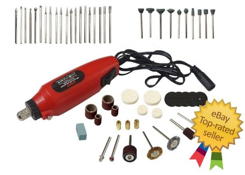 60PC Herramienta Rotativa de múltiples Hobby Precisión Taladro + Accesorios DREMEL  tipo vendedor de Reino Unido | eBay
