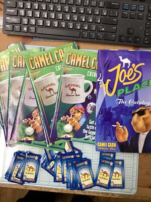 8 USED 1990's Camel Cash Catalogs- 7 Catalog Six's, 1 Volume 5+ 38