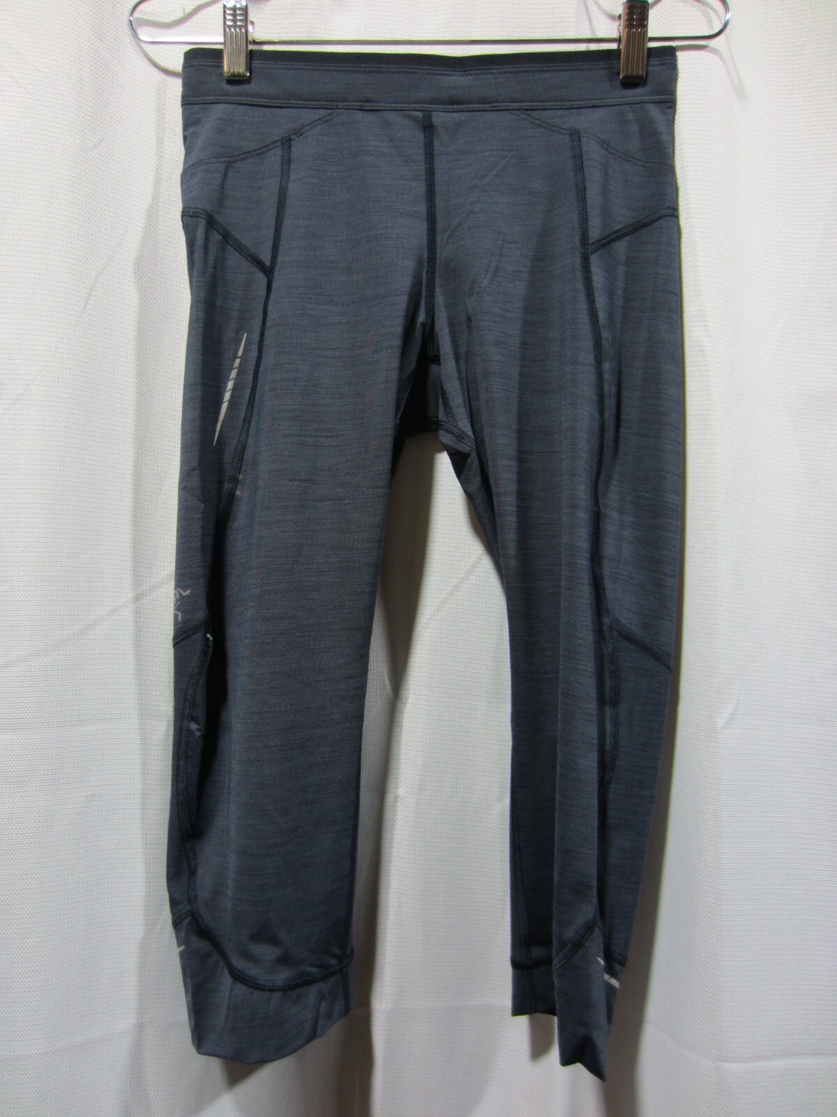 Arc'teryx Nera 3 4 Crop Trail Collant da Corsa Leggero Navy Donna S