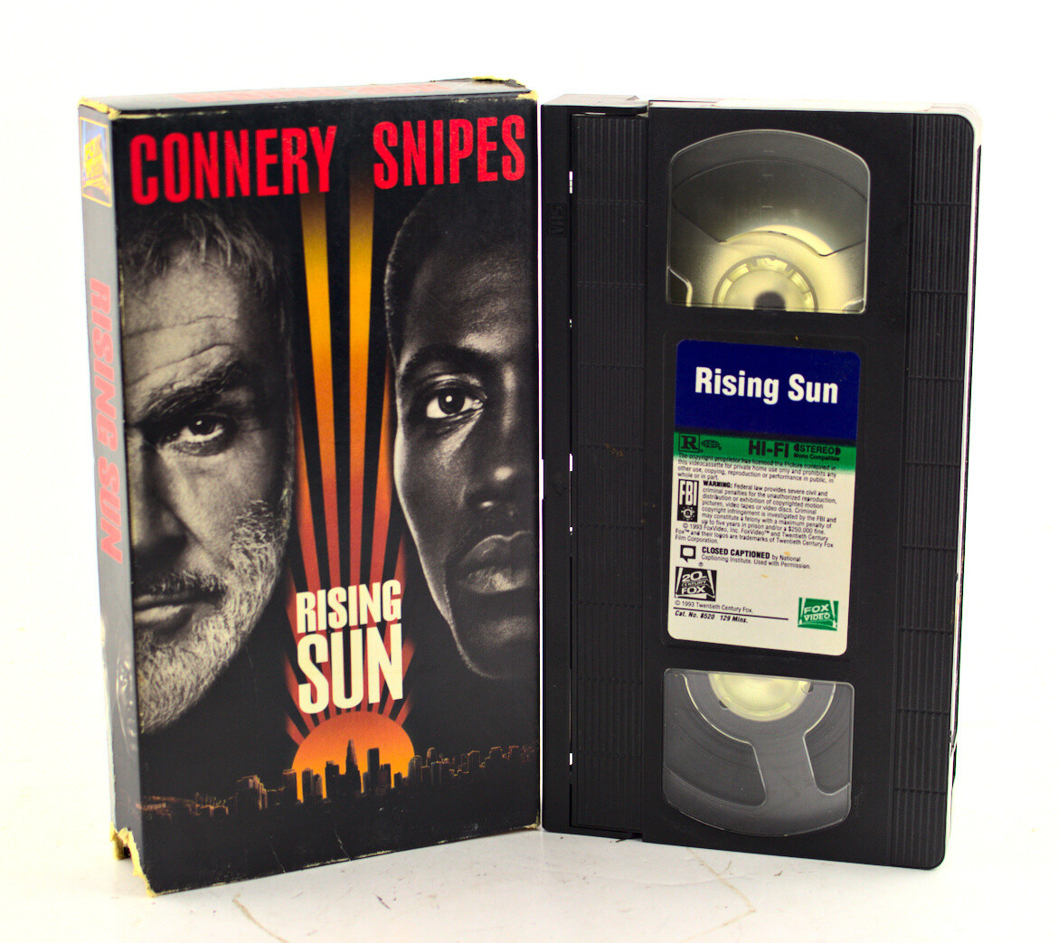 Rising Sun - (VHS, 1993) | eBay