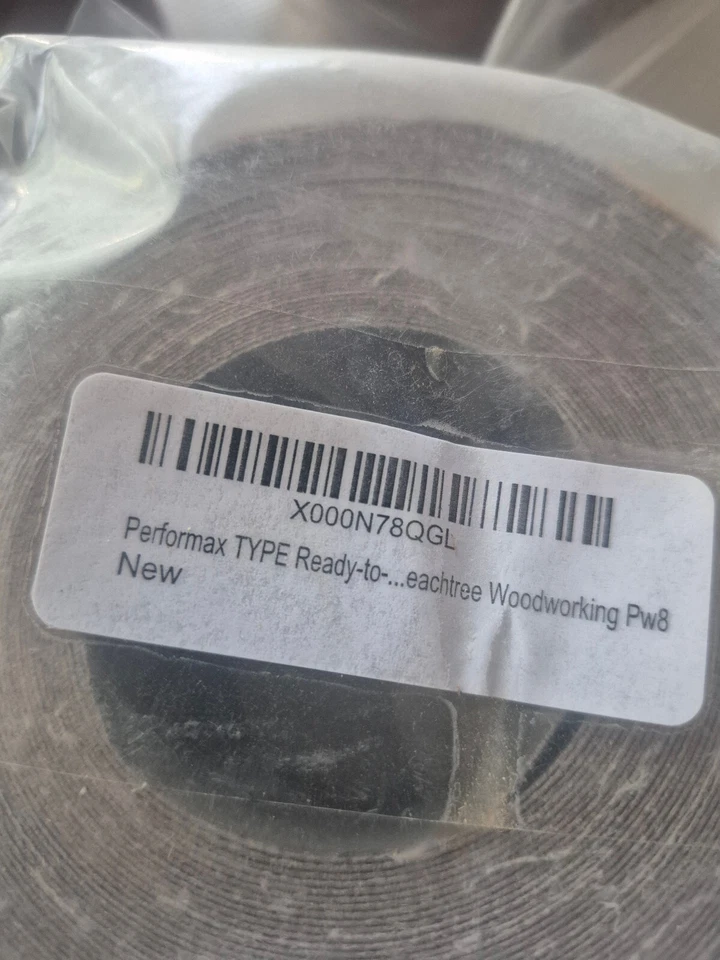 Rollos de tela de 3" y 6" 80 100 150 papel de lija de grano para lijadora de tambor Performax Foto 4 de 4