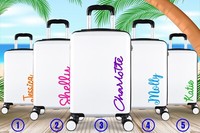 Personalised Suitcase, Cabin, Check-In, Small, Large, Luggage, Holiday, Travel
