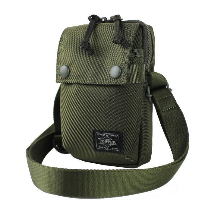 Yoshida PORTER UNIT shoulder bag 784-05466 Khaki Made In