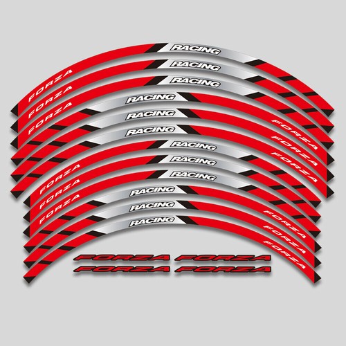 For Honda Forza 350 Motorcycles Accessories Rim Paster Wheel Decal Sticker #2 - Picture 13 of 13