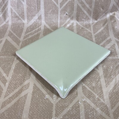 Avocado Green: Matte Radius Inside Corner Bullnose Ceramic Tile 4-1/4''  A.O.
