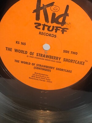 Kids Stuff Records The World Of Strawberry Shortcake Original TV