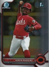 2022 Bowman Draft #BDC-140 Kenya Huggins Chrome