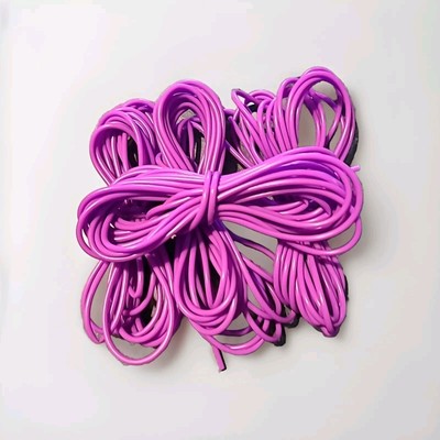 Four 3-Meter Bundles 2mmID x 3mmOD Purple Silicone Tubing FREE SHIPPING From USA