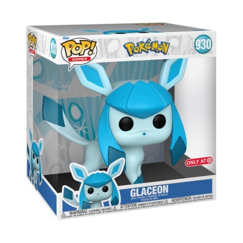 Funko Pop! Jumbo 10" Pokemon Glaceon #930 - Target Exclusive *NEU IM BOX* - Bild 1 von 4
