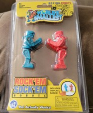 world's smallest rock em sock em robots