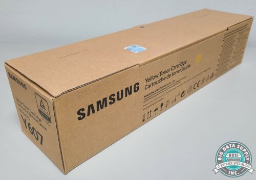 Cartucho de tóner amarillo Samsung Clt-Y607s parte/N SS716A - Imagen 3 de 4