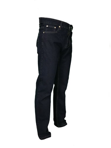 Jeans Uomo Cotone 5 Tasche Regular Fit Gamba Dritta Elasticizzato Pantalone Deni - Afbeelding 6 van 10