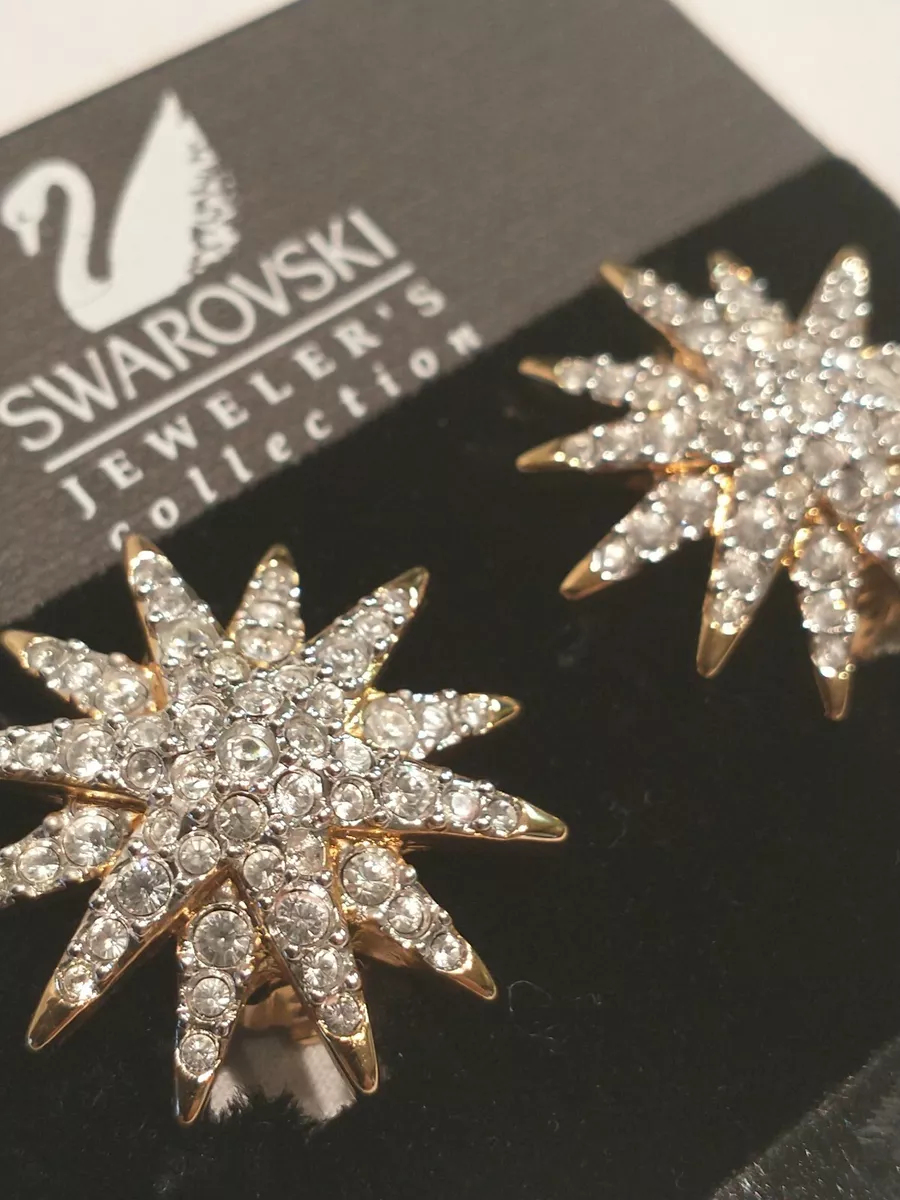 Swarovski star earrings online