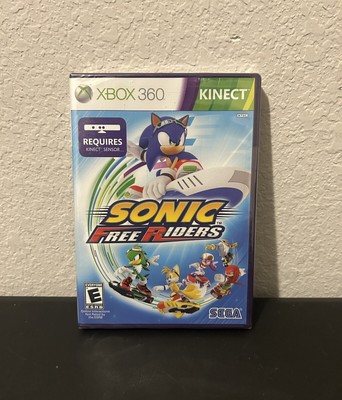 Sonic Free Riders Xbox 360 Kinect *Brand NEW Factory Sealed* Ships NEXT Day