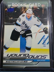2024-25 UPPER  DECK SERIES 2  YOUNG GUNS DELUXE # 456 MAKSYMILIAN SZUBER  /250