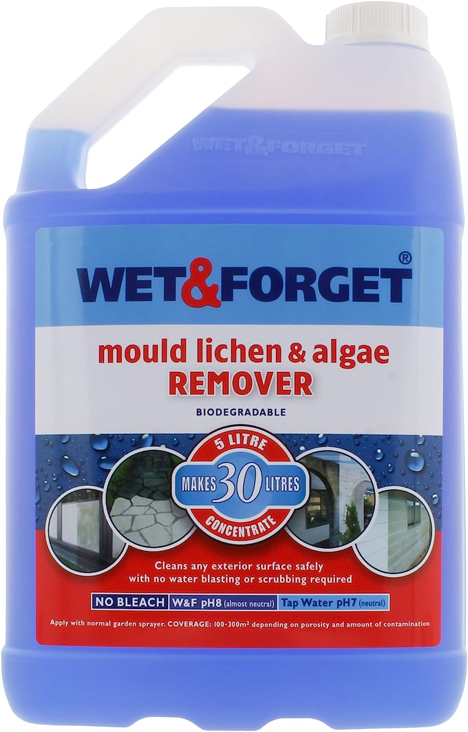 Wet & Mould, Lichen & Algae Remover, Outdoor Cleaning Bleach