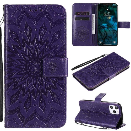 for iPhone 12 Pro Max Mini 11 XR SE 6s 7 8 Wallet Card Stand Leather Case Cover - Picture 11 of 53