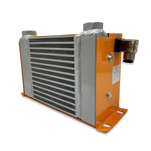 Nuovissimo radiatore ad aria idraulico AH0608T-CA radiatore ad olio raffreddato ad aria DC12V - Foto 4 di 5