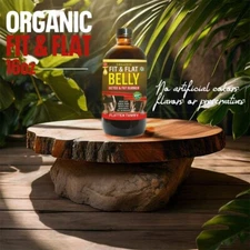 Organic Fit & Flat Belly Detox, Fat Burner, Best Weight Loss Al-Riyan, 16 oz