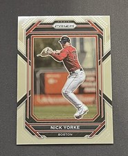 2023 Panini Prizm Base Nick Yorke Boston Red Sox #147 Prospect Baseball Card