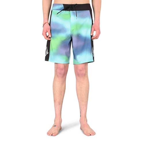 Boardshort Volcom Lido Iconic Mod 19" - verde eléctrico - Imagen 2 de 5