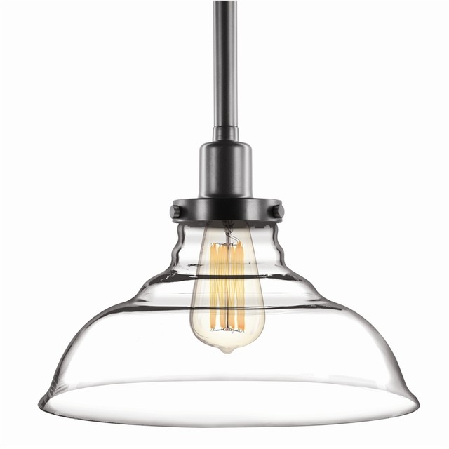Brilliant Milton Pendant Light Edison 42w Max Clear Glass Shade 33 5 Brilliant 33 5cm Milton Clear Glass Pendant Light Shade