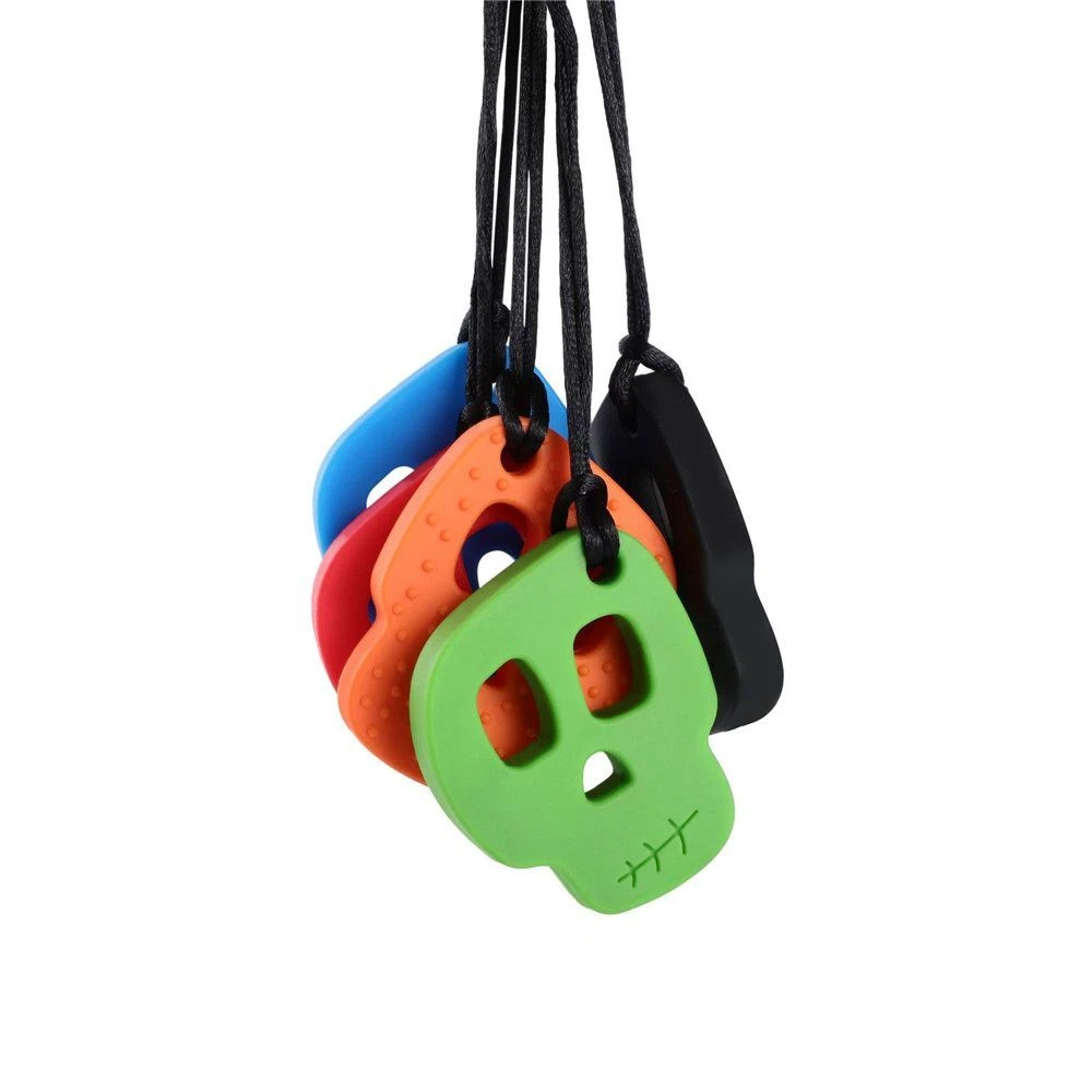 Autism teething necklace sale