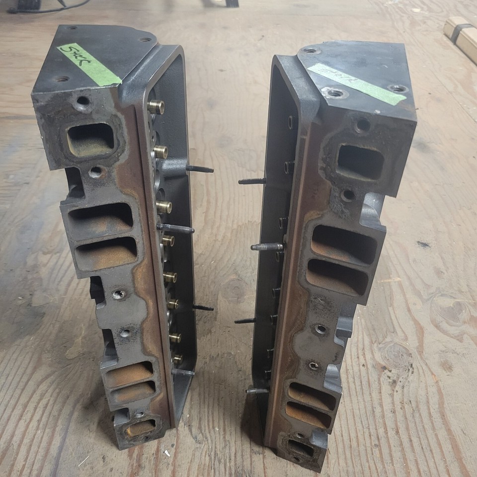 DART Iron EAGLE 200CC/49CC Small Block Chevy Cylinder Heads eBay