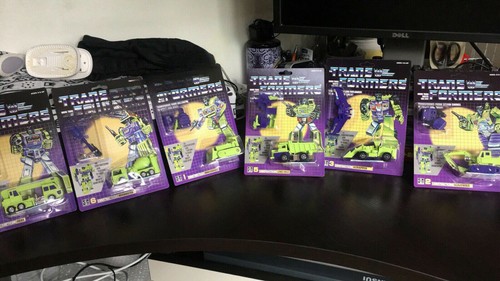 Brand New Transform G1 card Devastator Action Figure Gift FREE SHIPPING