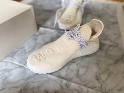 adidas Human Race NMD Pharrell Blank Canvas Size 26cm mens NEW 