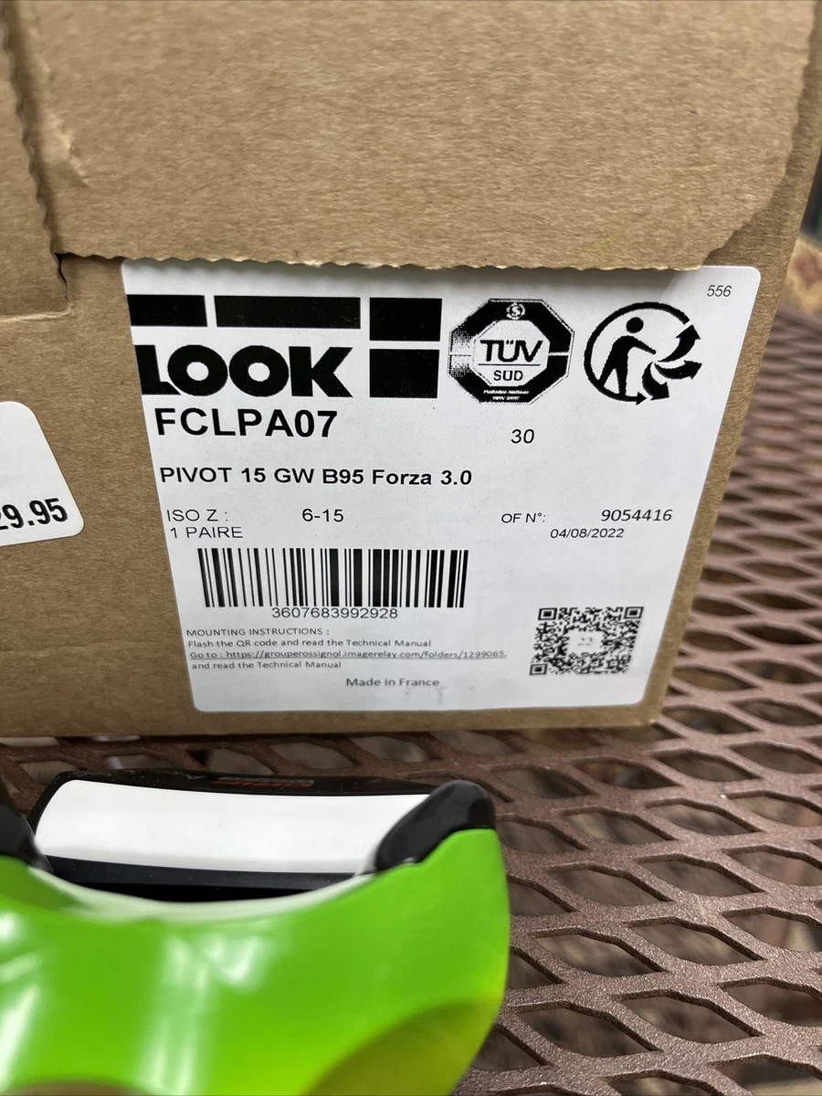 Look Pivot 15 Forza 3.0 B95 GW Ski Binding | eBay